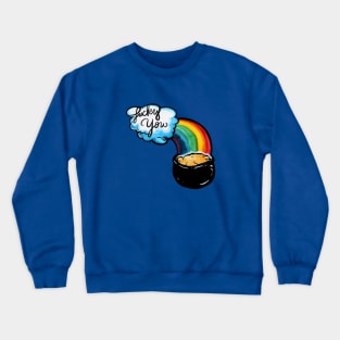 Lucky Rainbow Crewneck Sweatshirt